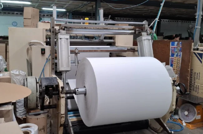 การกรอกระดาษพิมพ์ใบเสร็จ