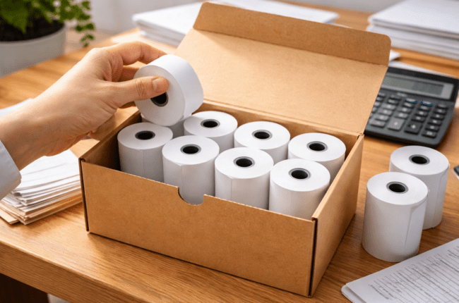 การเก็บรักษากระดาษความร้อน