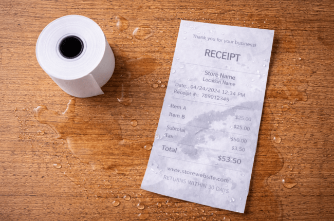 กระดาษความร้อน Top Coat