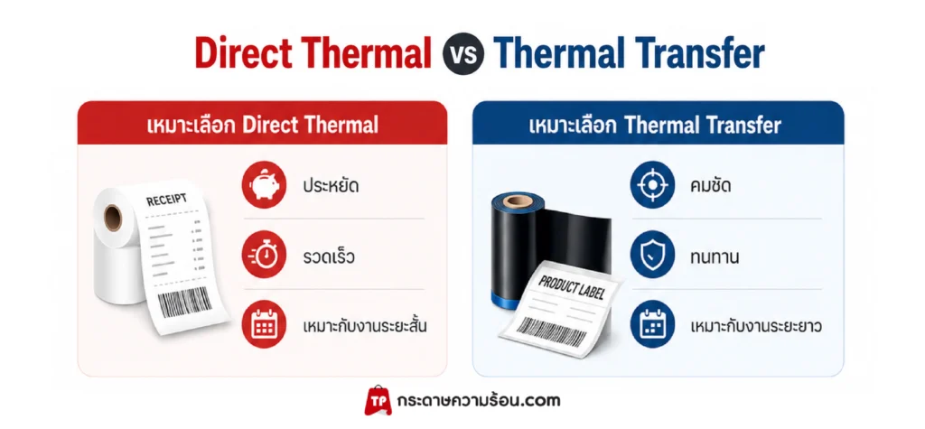 direct thermal vs transfer therma