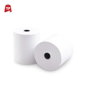 กระดาษใบเสร็จ กระดาษเทอร์มอล 80x80 มม. บรรจุ 2 ม้วน
